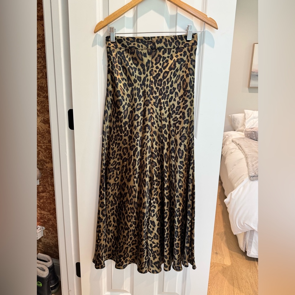 Zara Leopard Print Women's Skirt